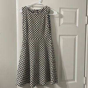 Talbots Casual A-Line Polka Dots Dress